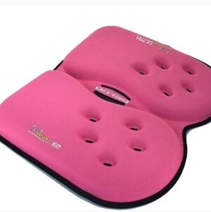 GSeat LITE Orthopedic Gel Foam Seat Cushion (Pink) Travel Office Home